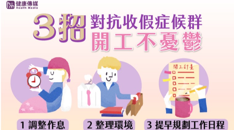 3招对抗收假症候群 开工不忧郁