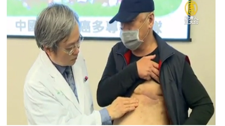 吳建廷指導乳癌檢查 吳建廷指導乳癌檢查