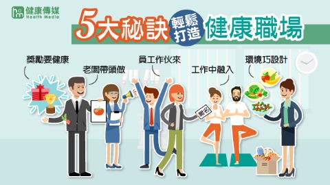 打造健康職場5秘訣