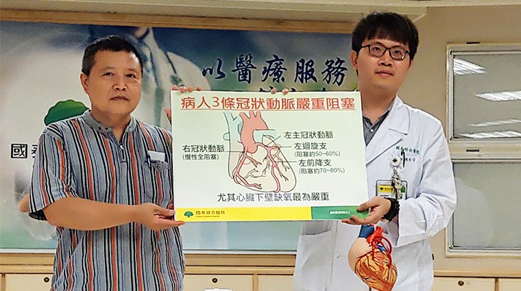 陳玠宇醫師（左）