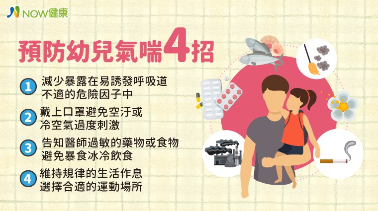 預防幼兒氣喘4招 預防幼兒氣喘4招