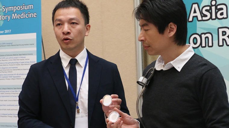 北醫大莊校奇副教授(左)與莊凱任教授(右) 北醫大莊校奇副教授(左)與莊凱任教授(右)