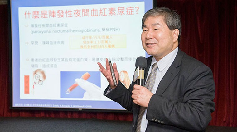 台北榮民總醫院內科部輸血醫學科主任邱宗傑 台北榮民總醫院內科部輸血醫學科主任邱宗傑