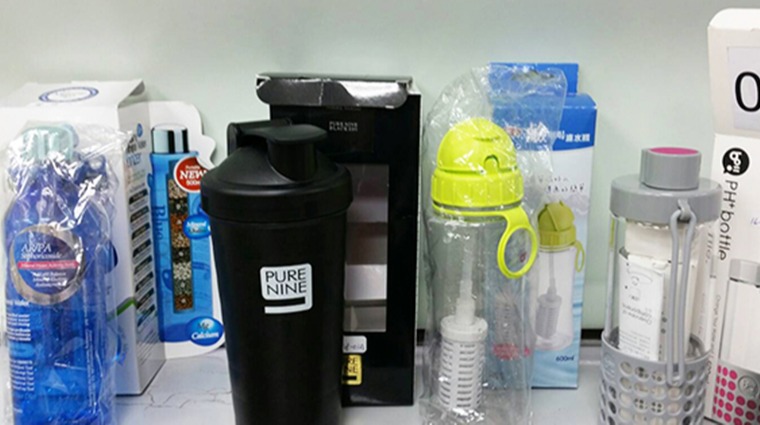 「轉鹼水壺」抽樣產品 「轉鹼水壺」抽樣產品