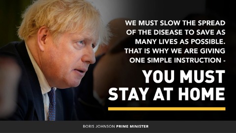 英國首相強生（Boris Johnson）