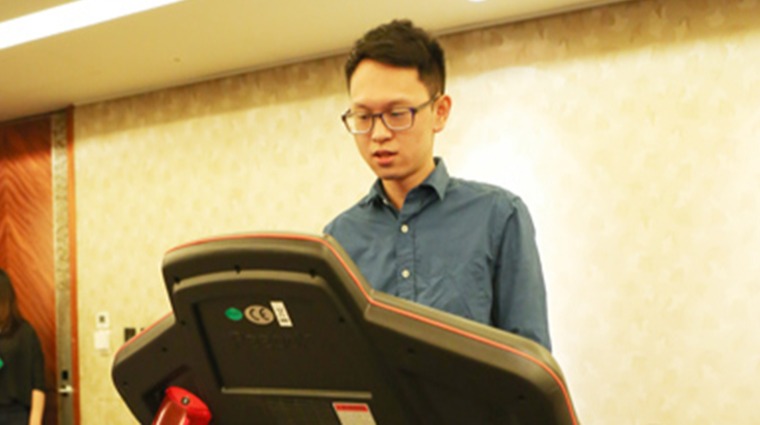 男碩生夢想如正常人奔跑 男碩生夢想如正常人奔跑