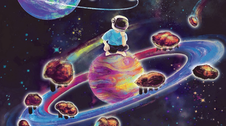 論文封面圖片靈感來自於紀錄片《遙遠星球的孩子》 論文封面圖片靈感來自於紀錄片《遙遠星球的孩子》