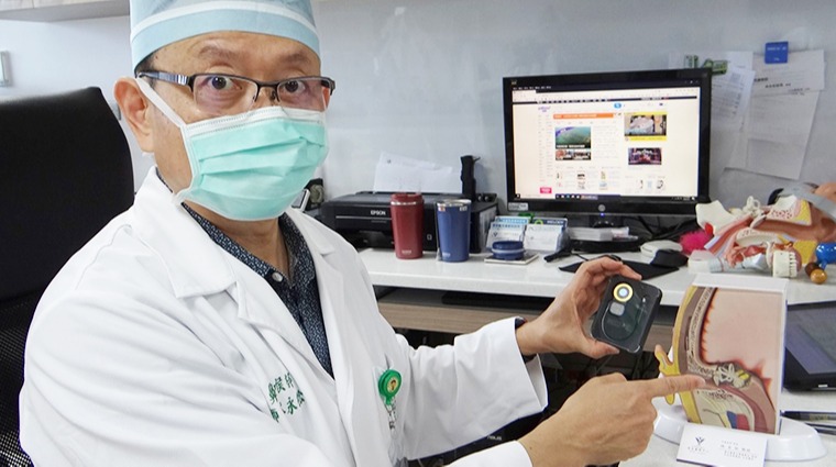 奇美醫學中心耳鼻喉部部長林永松教授 奇美醫學中心耳鼻喉部部長林永松教授