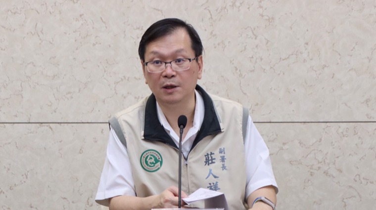 衛福部疾管署副署長莊人祥 衛福部疾管署副署長莊人祥