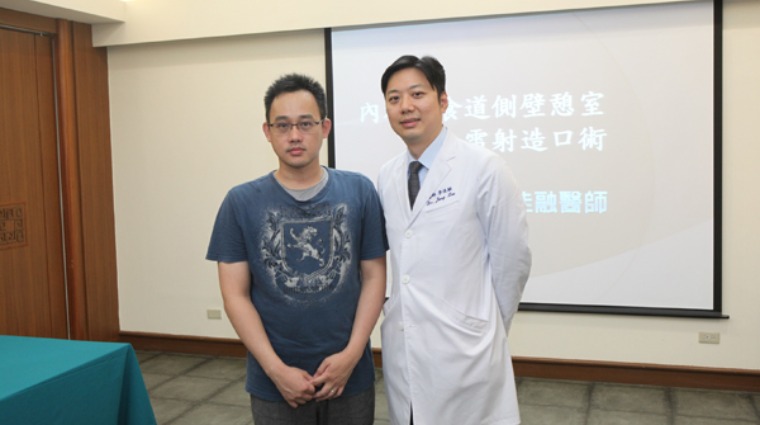 患者與李佳融醫師 患者與李佳融醫師