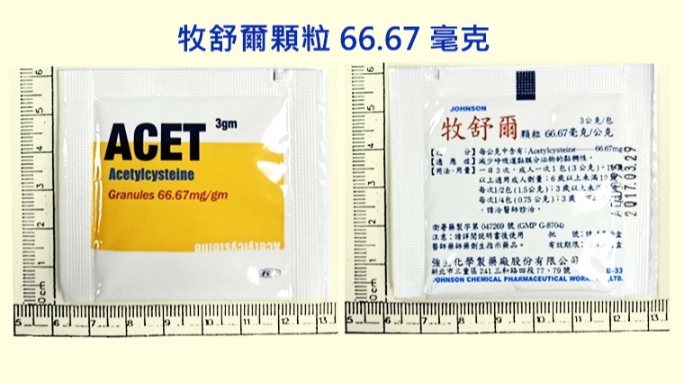 強生牧舒爾顆粒 66.67 毫克 強生牧舒爾顆粒 66.67 毫克