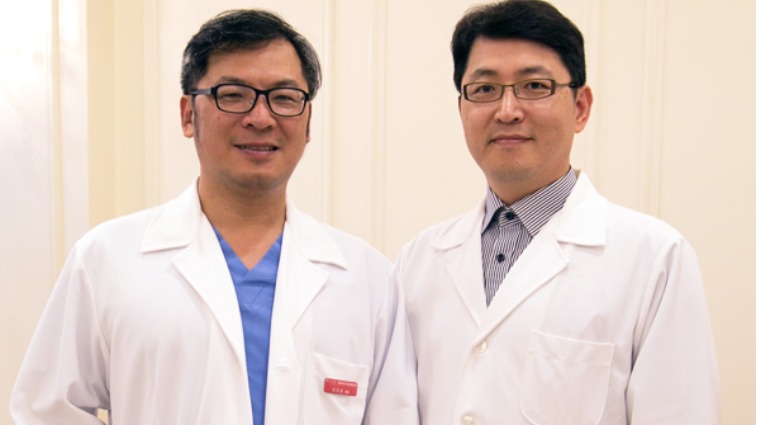 李英大醫師與詹富盛醫師 李英大醫師與詹富盛醫師
