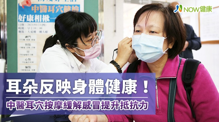 耳朵反映身體健康! 中醫耳穴按摩緩解感冒提升抵抗力 耳朵反映身體健康! 中醫耳穴按摩緩解感冒提升抵抗力