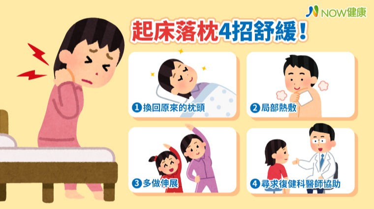 起床落枕4招舒緩! 起床落枕4招舒緩!