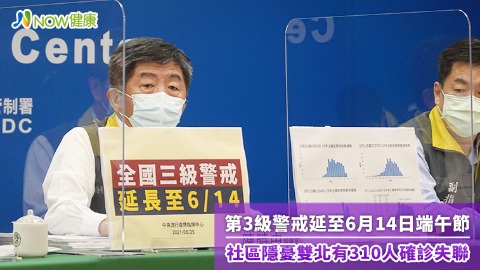 第3級警戒延至6月14日端午節 社區隱憂雙北有310人確診失聯