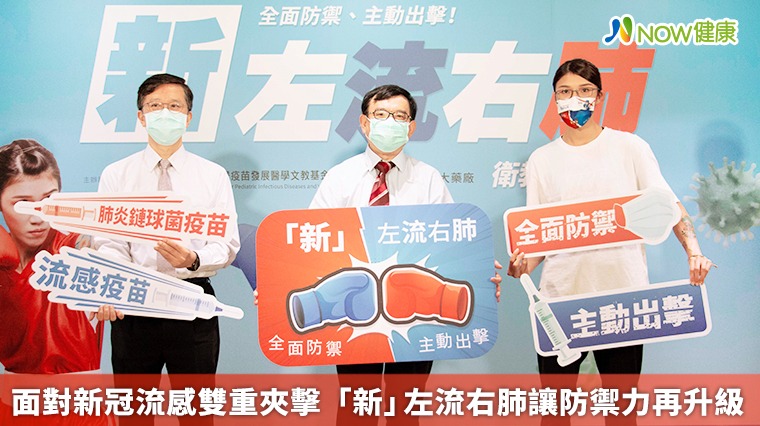 面對新冠流感雙重夾擊 「新」左流右肺讓防禦力再升級 面對新冠流感雙重夾擊 「新」左流右肺讓防禦力再升級