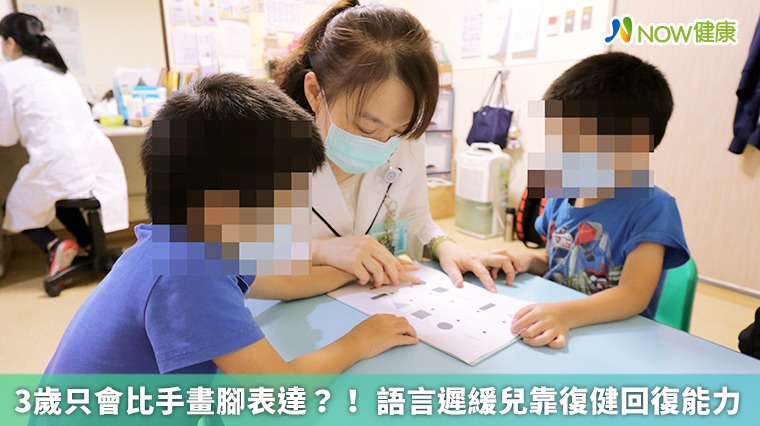 3歲只會比手畫腳表達?! 語言遲緩兒靠復健回復能力 3歲只會比手畫腳表達?! 語言遲緩兒靠復健回復能力