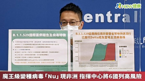 魔王級變種病毒「Nu」現非洲 指揮中心將6國列高風險