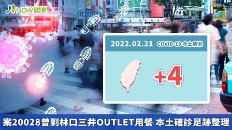 案20028曾到林口三井OUTLET用餐 本土確診足跡整理