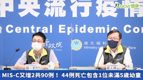 MIS-C又增2共90例！ 44例死亡包含1位未滿5歲幼童