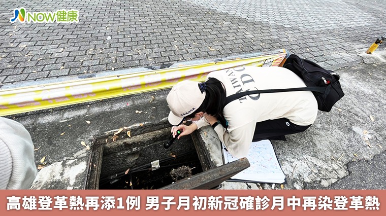 高雄登革熱再添1例 男子月初新冠確診月中再染登革熱 高雄登革熱再添1例 男子月初新冠確診月中再染登革熱