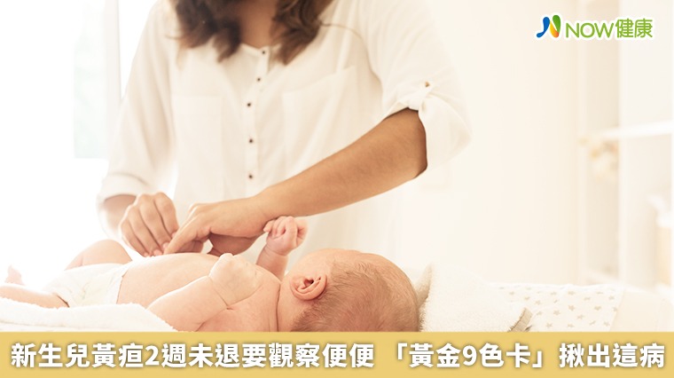 新生兒黃疸2週未退要觀察便便 「黃金9色卡」揪出這病 新生兒黃疸2週未退要觀察便便 「黃金9色卡」揪出這病