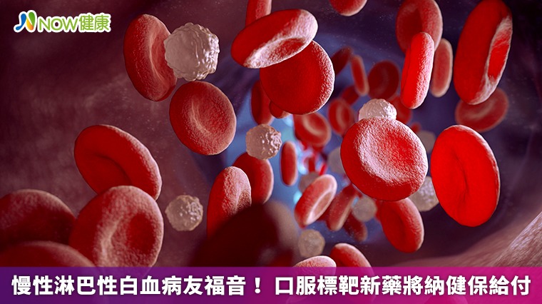 慢性淋巴性白血病友福音! 口服標靶新藥將納健保給付 慢性淋巴性白血病友福音! 口服標靶新藥將納健保給付
