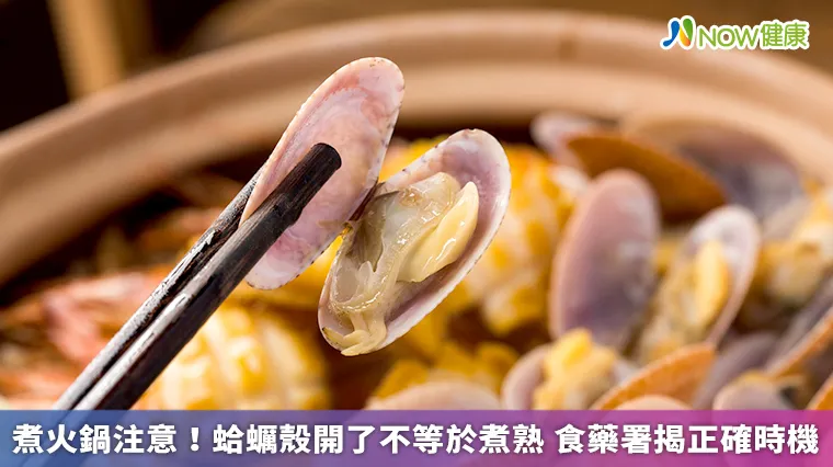 煮火鍋注意!蛤蠣殼開了不等於煮熟 食藥署揭正確時機 煮火鍋注意!蛤蠣殼開了不等於煮熟 食藥署揭正確時機