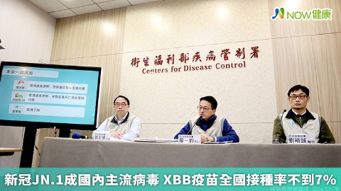 新冠JN.1成國內主流病毒 XBB疫苗全國接種率不到7%