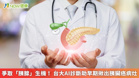 爭取「胰腺」生機！ 台大AI診斷助早期揪出胰臟癌病灶