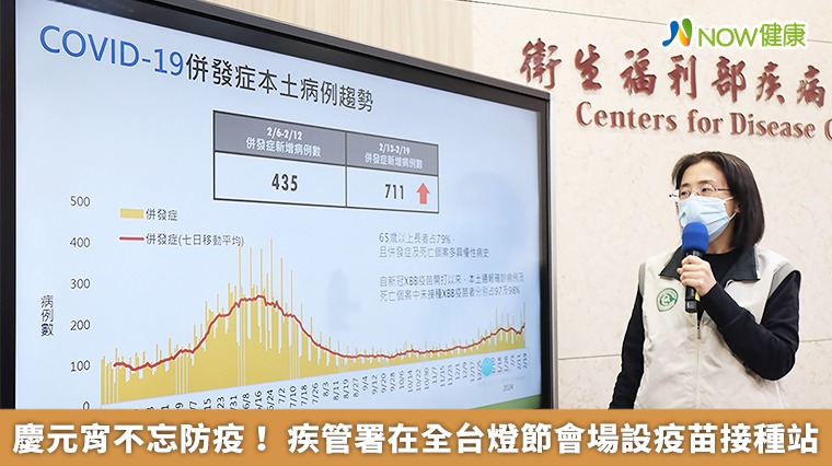 慶元宵不忘防疫! 疾管署在全台燈節會場設疫苗接種站 慶元宵不忘防疫! 疾管署在全台燈節會場設疫苗接種站
