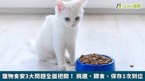 寵物食安3大問題全面把關！ 挑選、餵食、保存1次到位