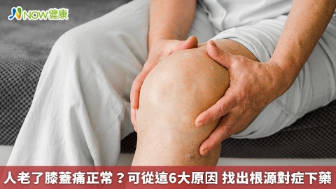 人老了膝蓋痛正常？可從這6大原因 找出根源對症下藥