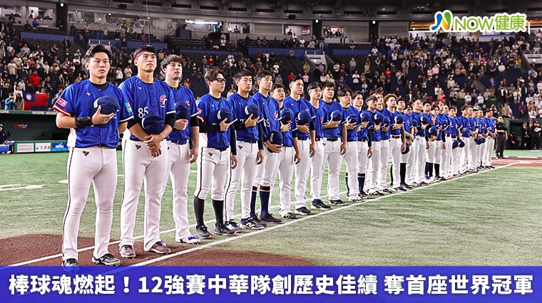 棒球魂燃起！12強賽中華隊創歷史佳績 奪首座世界冠軍