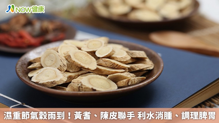 濕重節氣穀雨到!黃耆、陳皮聯手 利水消腫、調理脾胃 濕重節氣穀雨到!黃耆、陳皮聯手 利水消腫、調理脾胃
