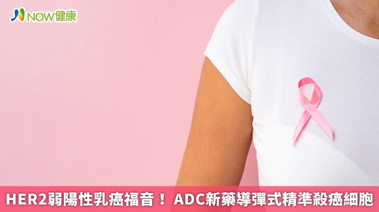 HER2弱陽性乳癌福音! ADC新藥導彈式精準殺癌細胞 HER2弱陽性乳癌福音! ADC新藥導彈式精準殺癌細胞