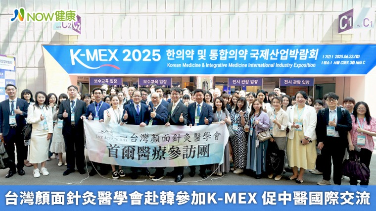 台灣顏面針灸醫學會赴韓參加K-MEX 促中醫國際交流