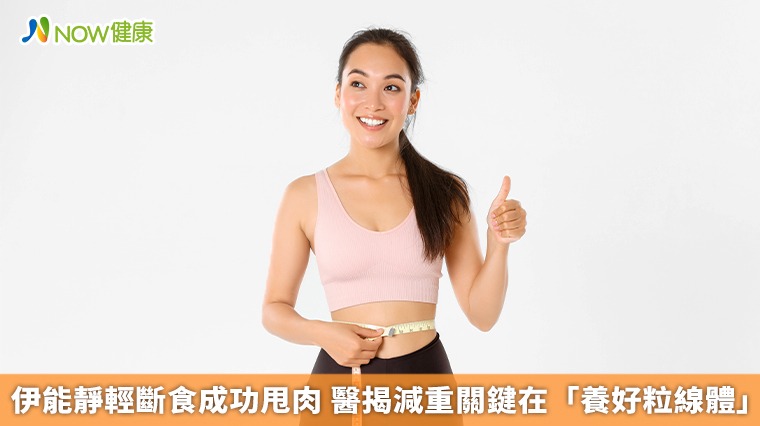 伊能靜輕斷食成功甩肉 醫揭減重關鍵在「養好粒線體」 伊能靜輕斷食成功甩肉 醫揭減重關鍵在「養好粒線體」